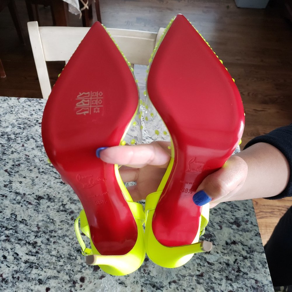 *SOLD* BNIB Christian Louboutin Spikaqueen 100mm - Picture 9 of 10